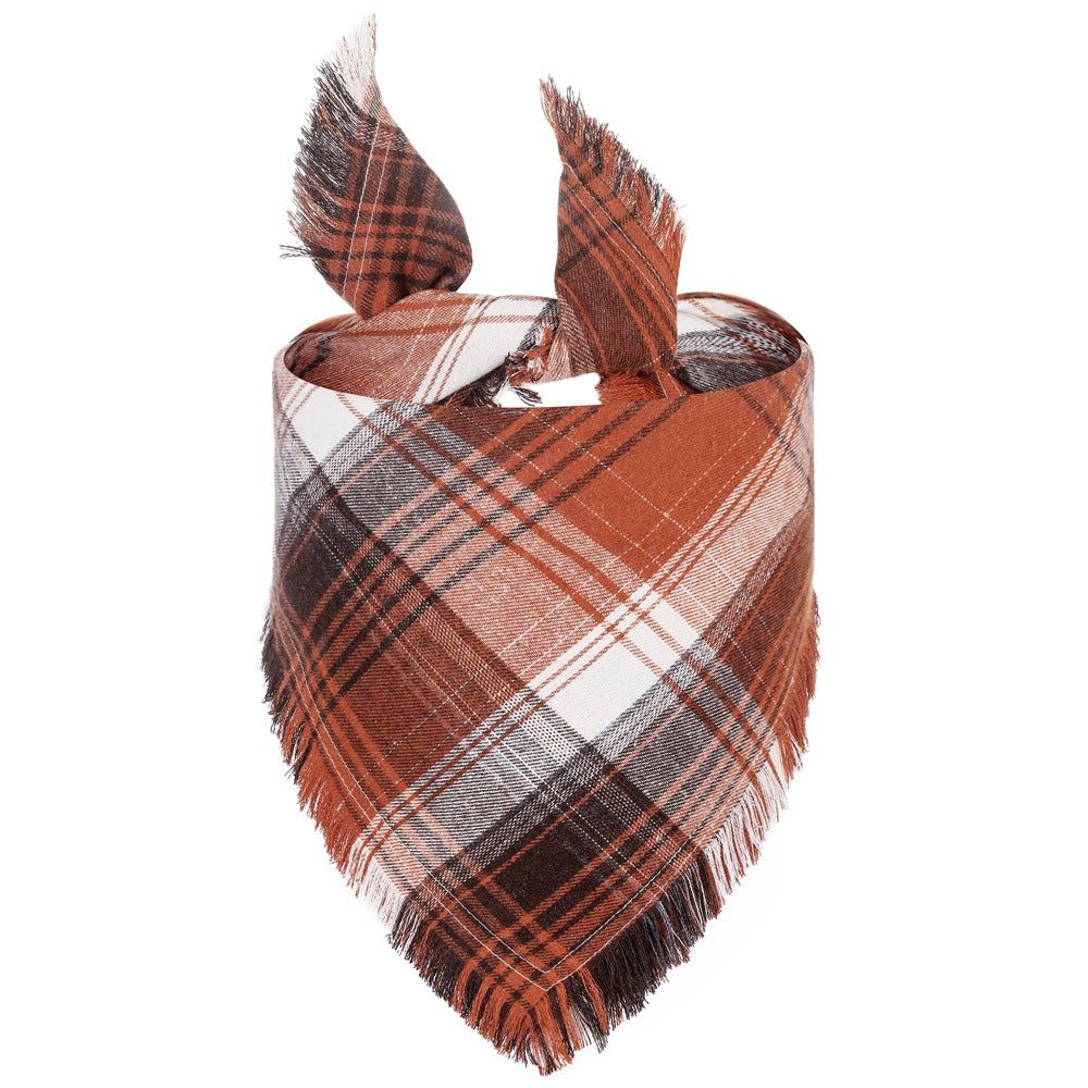 Cozy Check Scarf