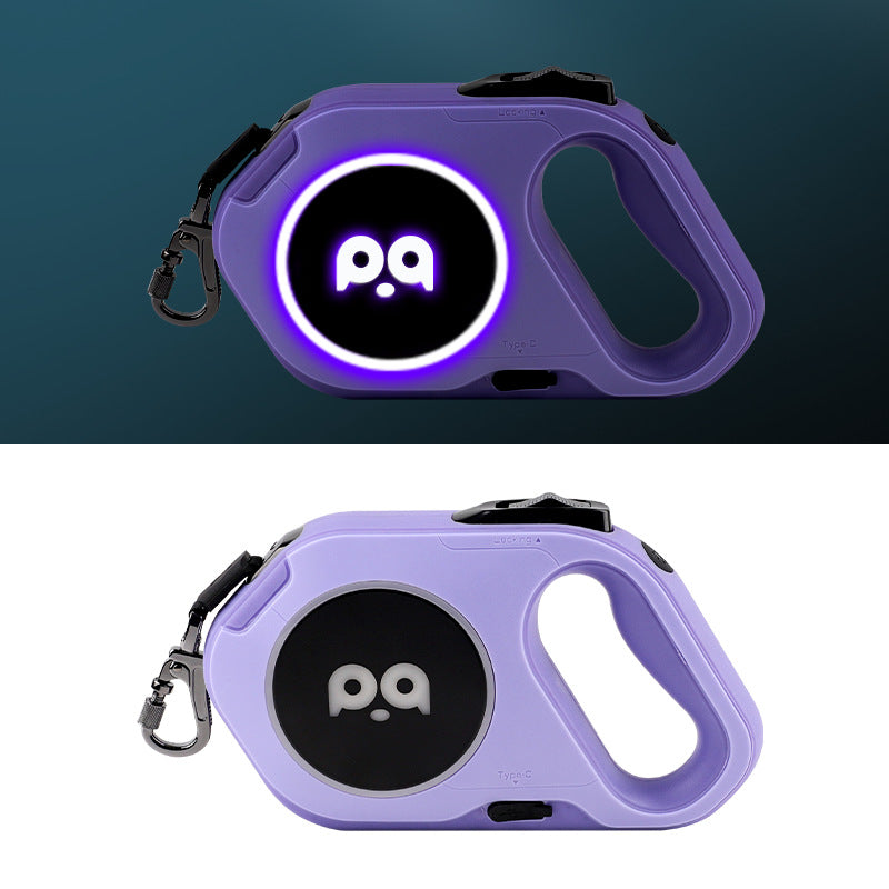 NightGlow™ LED Retractable Leash