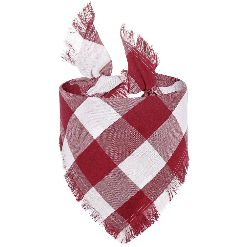 Cozy Check Scarf
