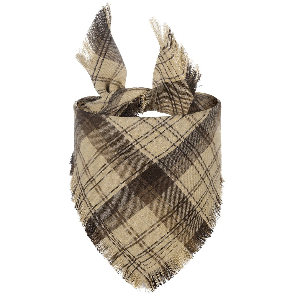 Cozy Check Scarf