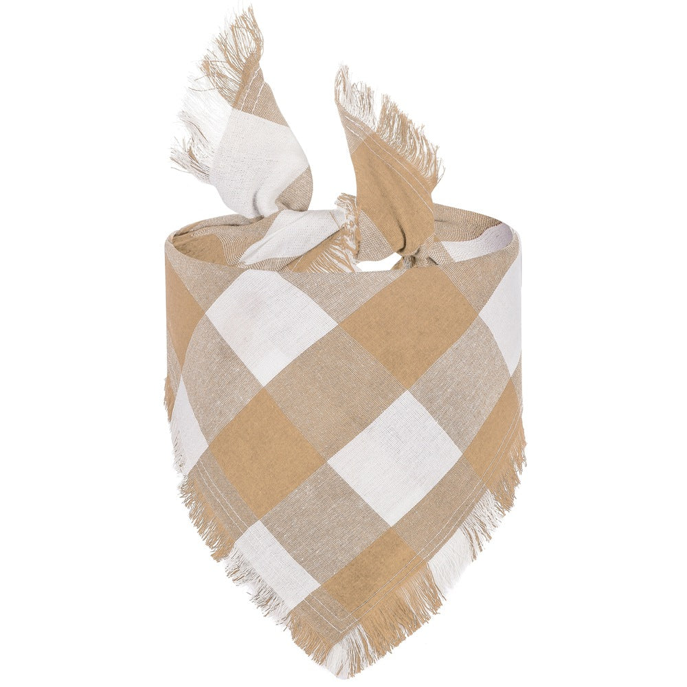 Cozy Check Scarf